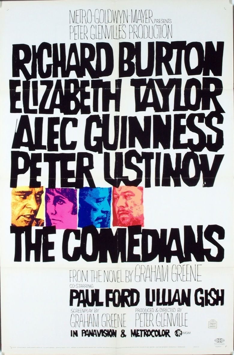 The Comedians (1967 film) movie poster