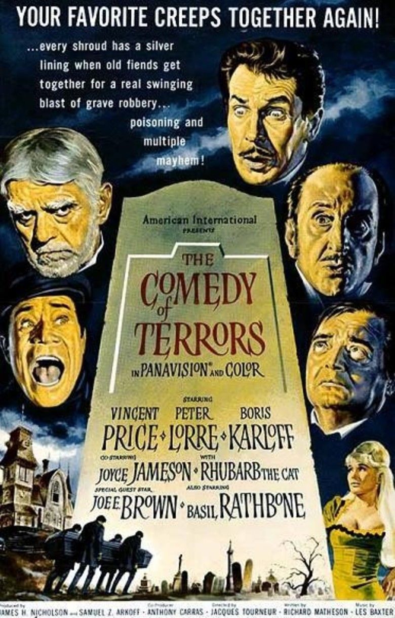 The Comedy of Terrors movie poster