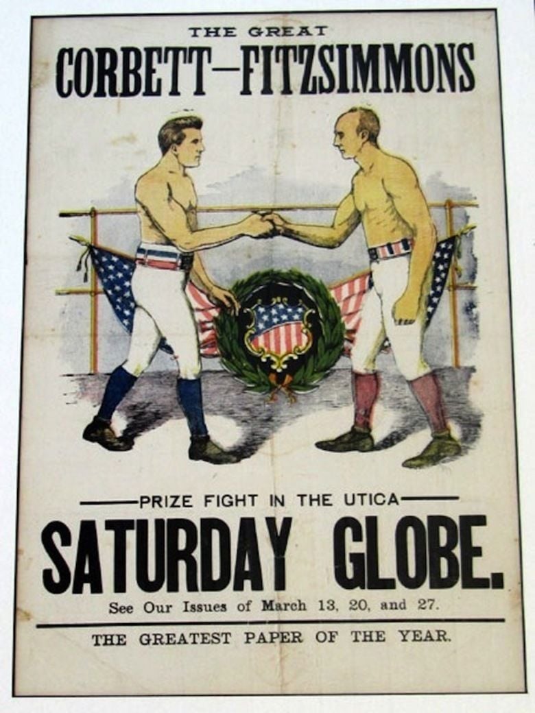 The Corbett Fitzsimmons Fight movie poster