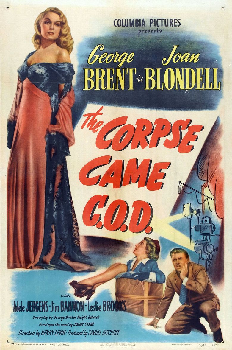 The Corpse Came COD movie poster