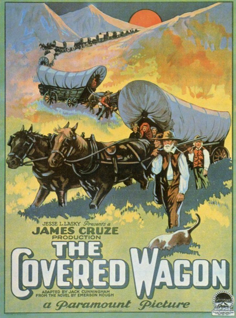The Covered Wagon movie poster