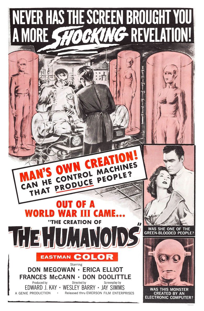 The Creation of the Humanoids movie poster