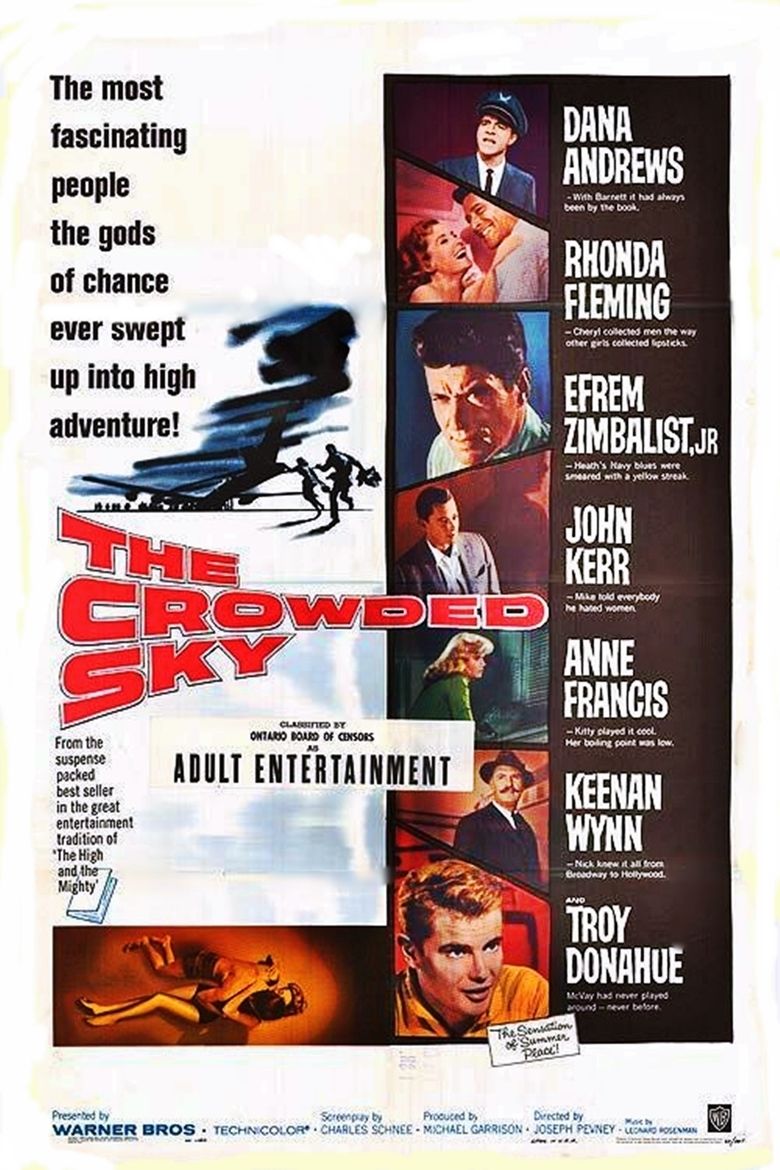 The Crowded Sky movie poster