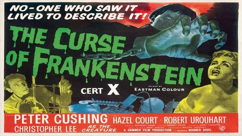 The Curse of Frankenstein movie scenes