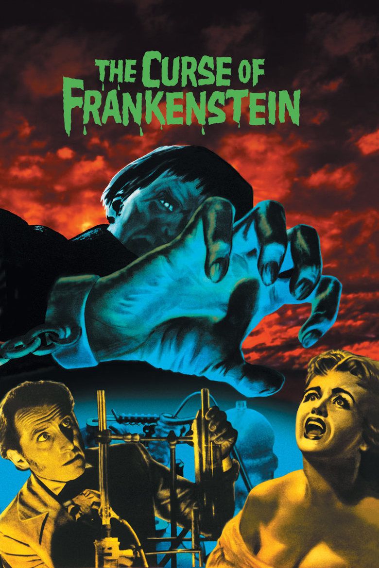 The Curse of Frankenstein movie poster