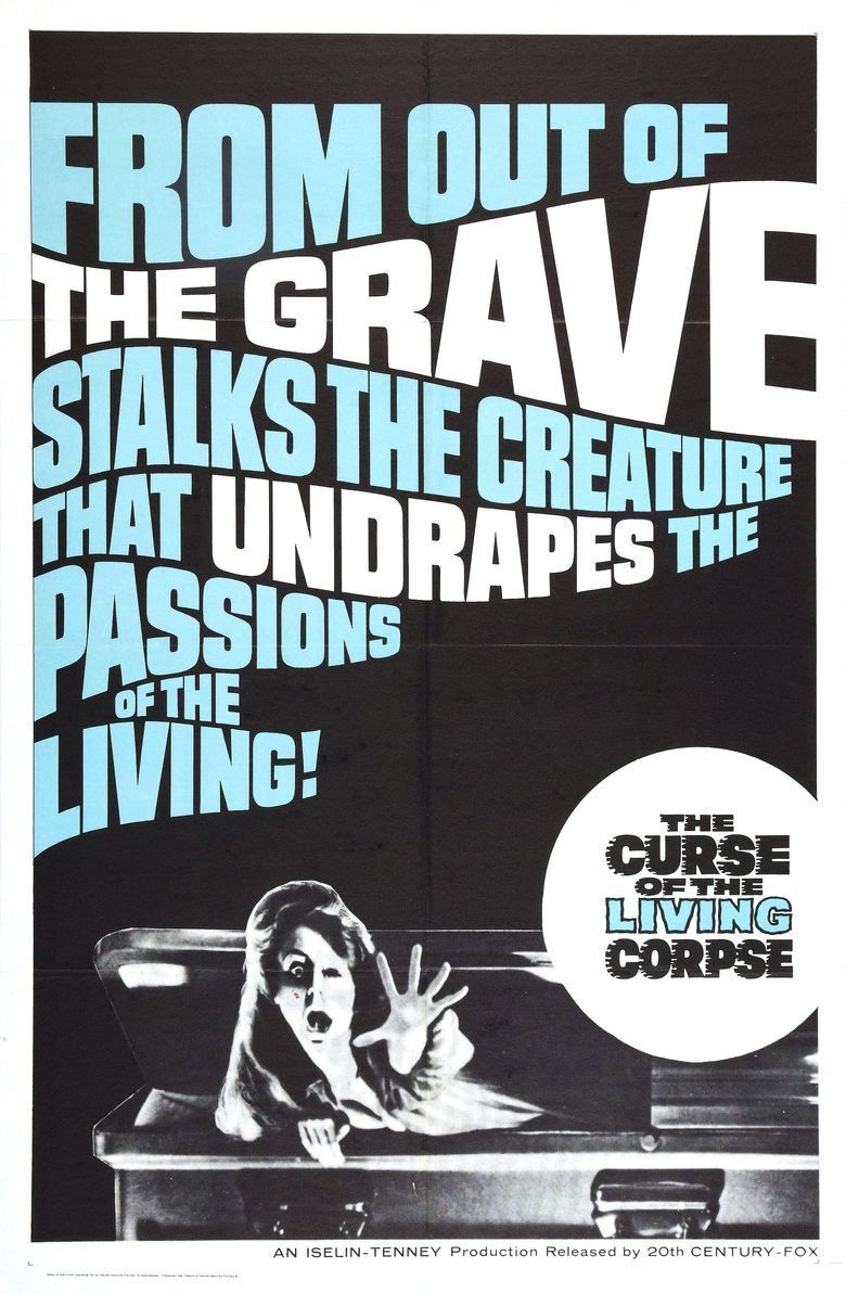 The Curse of the Living Corpse movie poster