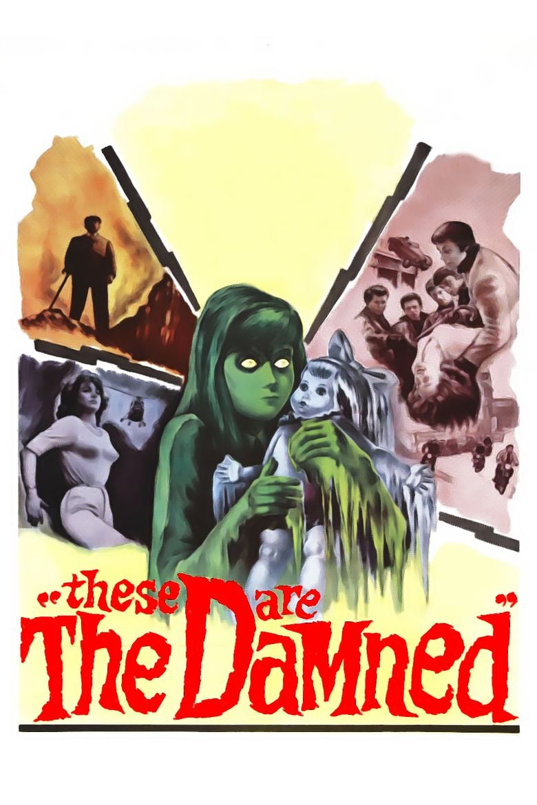 The Damned (1963 film) movie poster