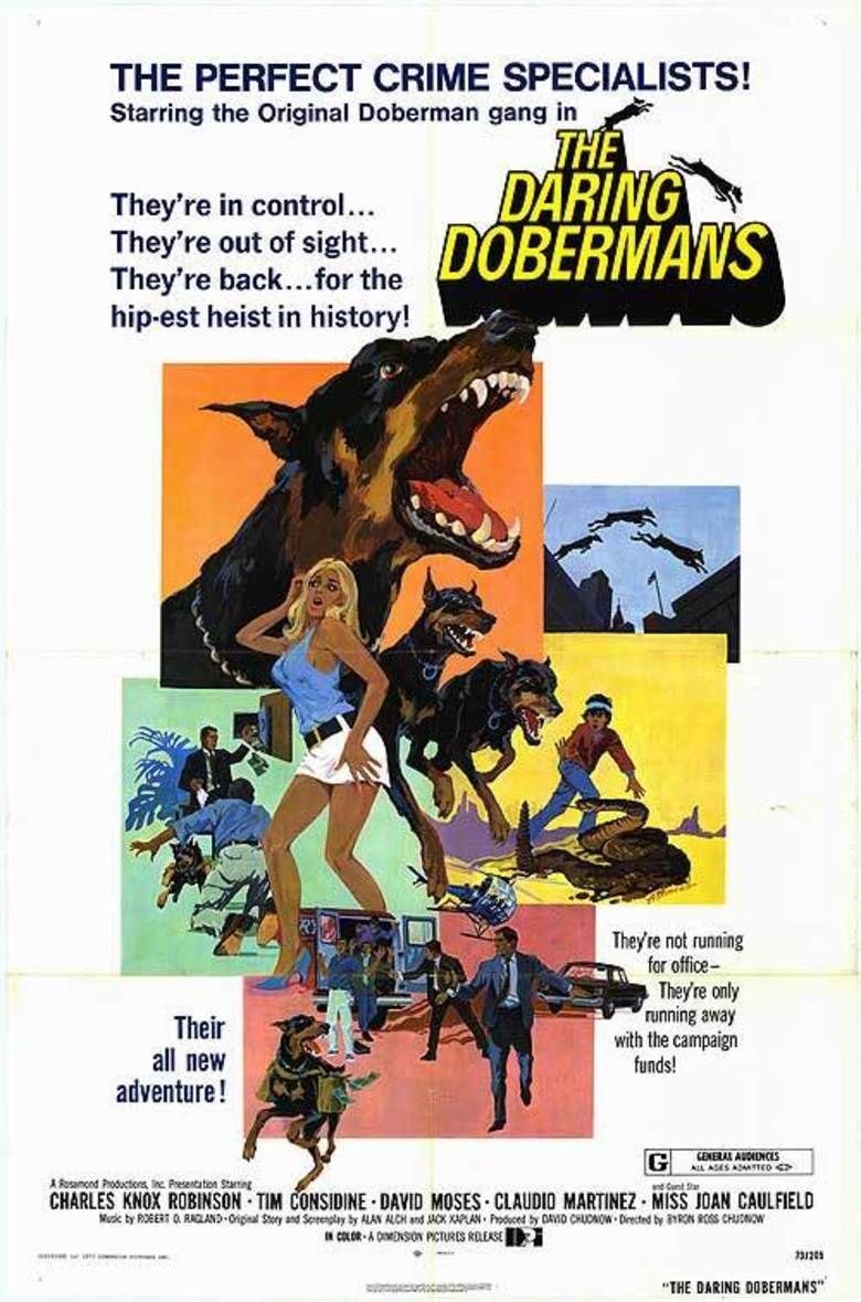The Daring Dobermans movie poster