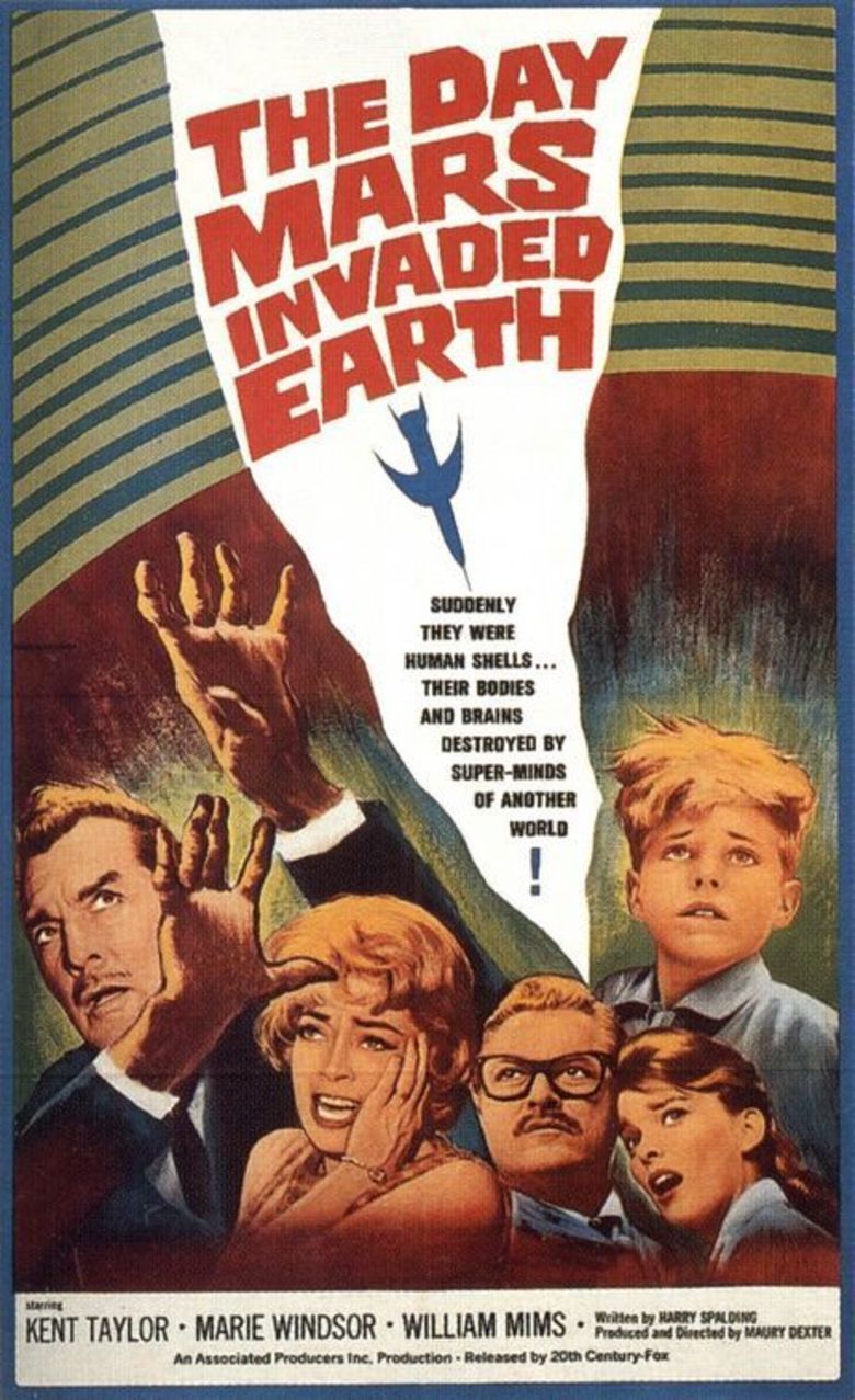 The Day Mars Invaded Earth movie poster