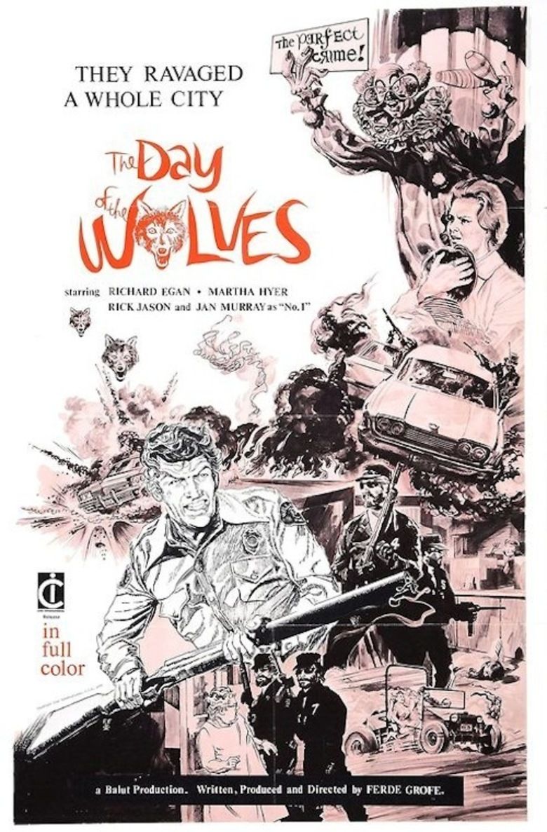 The Day of the Wolves movie poster