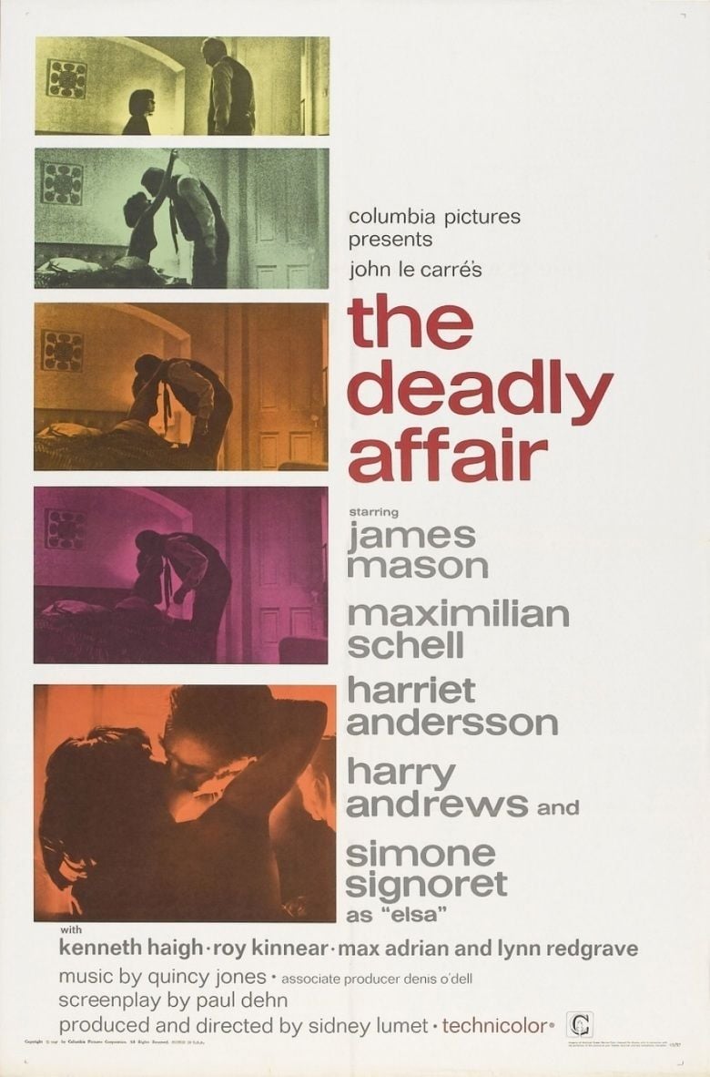 The Deadly Affair movie poster