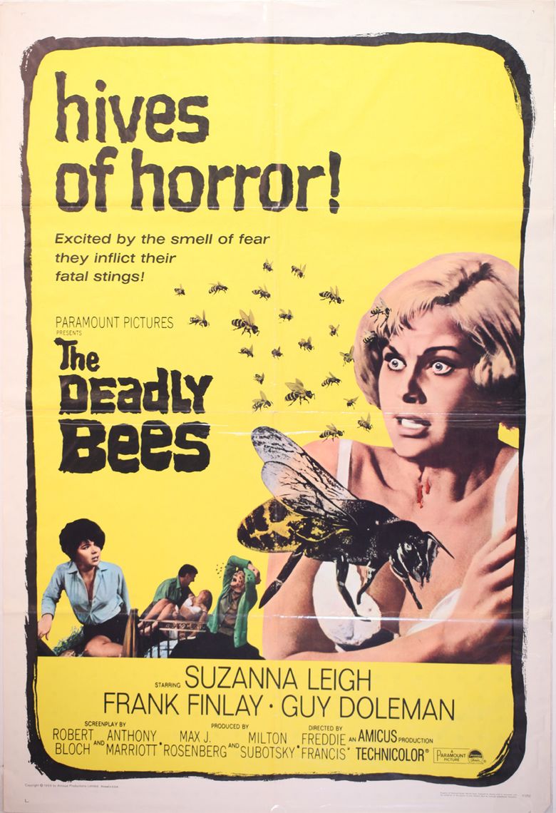 The Deadly Bees movie poster