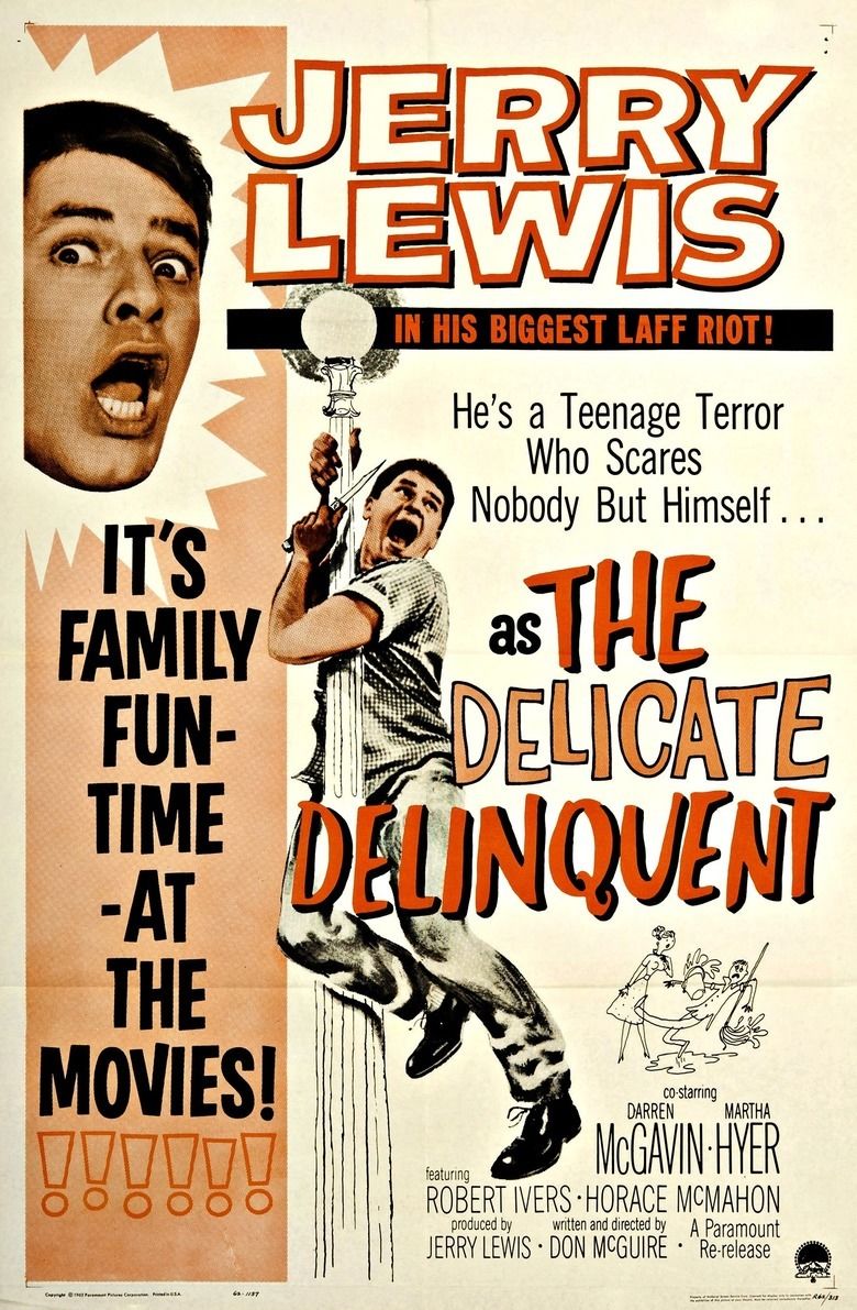 The Delicate Delinquent movie poster