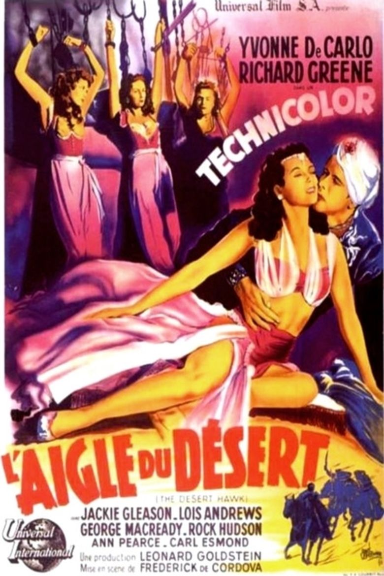The Desert Hawk (1950 film) movie poster