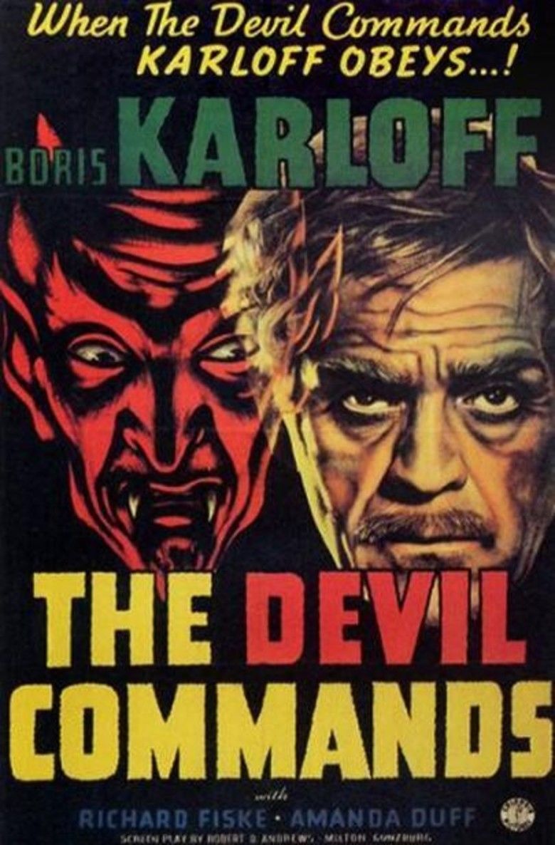 The Devil Commands movie poster