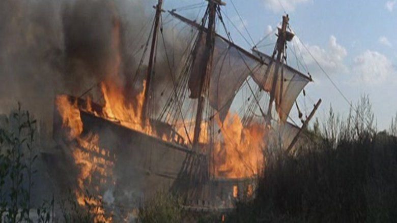 The Devil Ship Pirates movie scenes