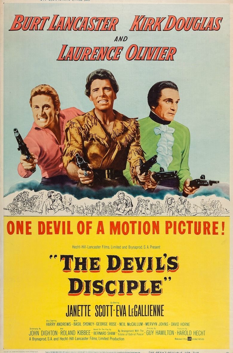 The Devils Disciple (1959 film) movie poster