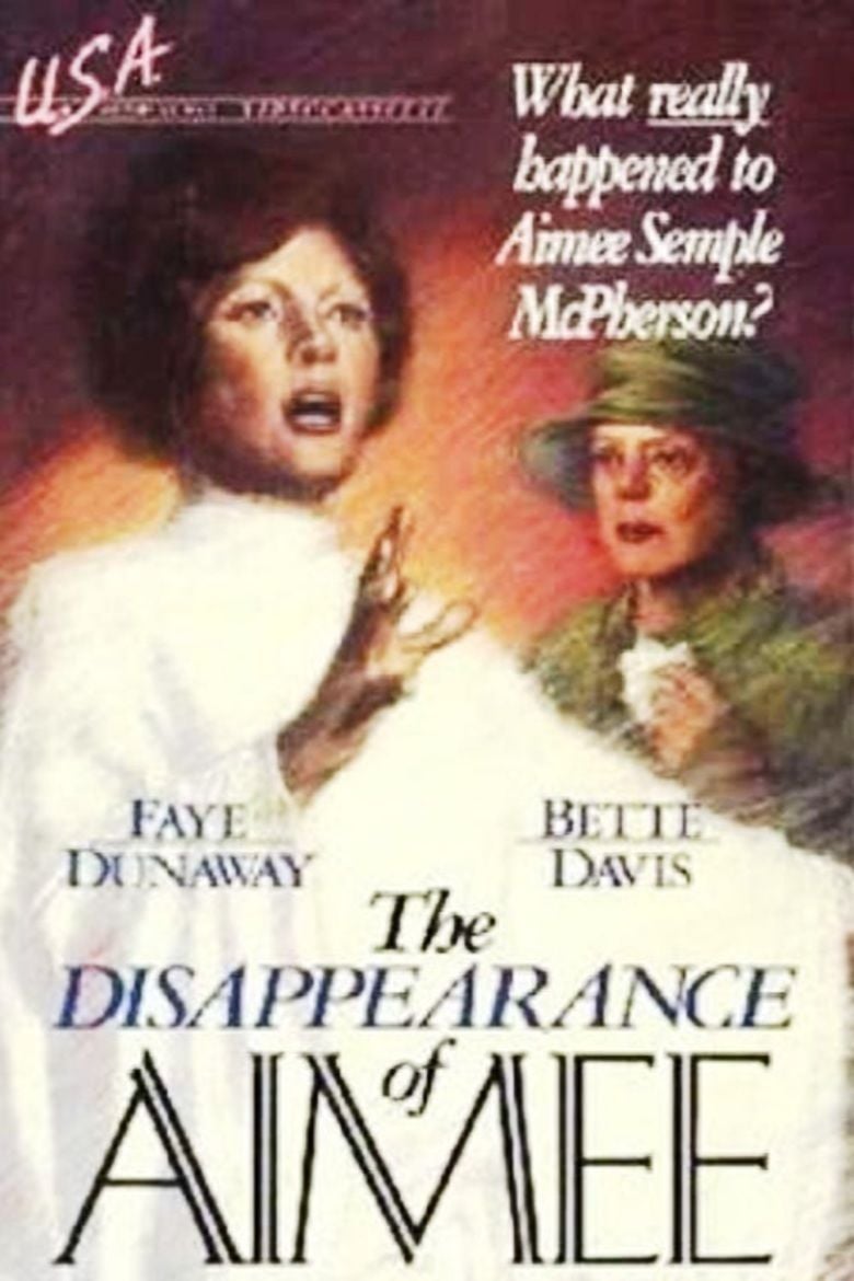 The Disappearance of Aimee movie poster