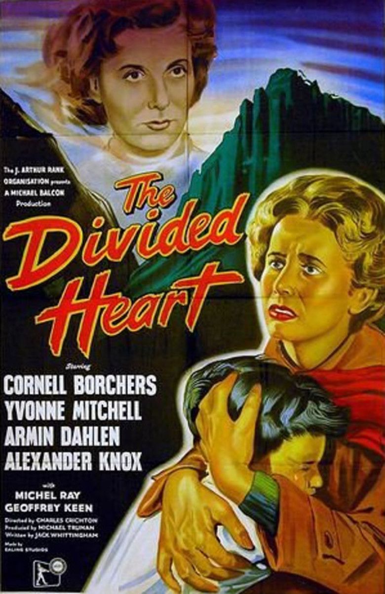 The Divided Heart movie poster