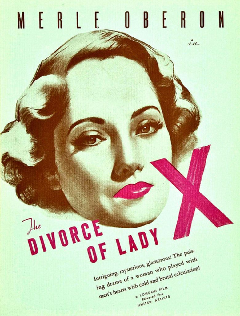 The Divorce of Lady X movie poster