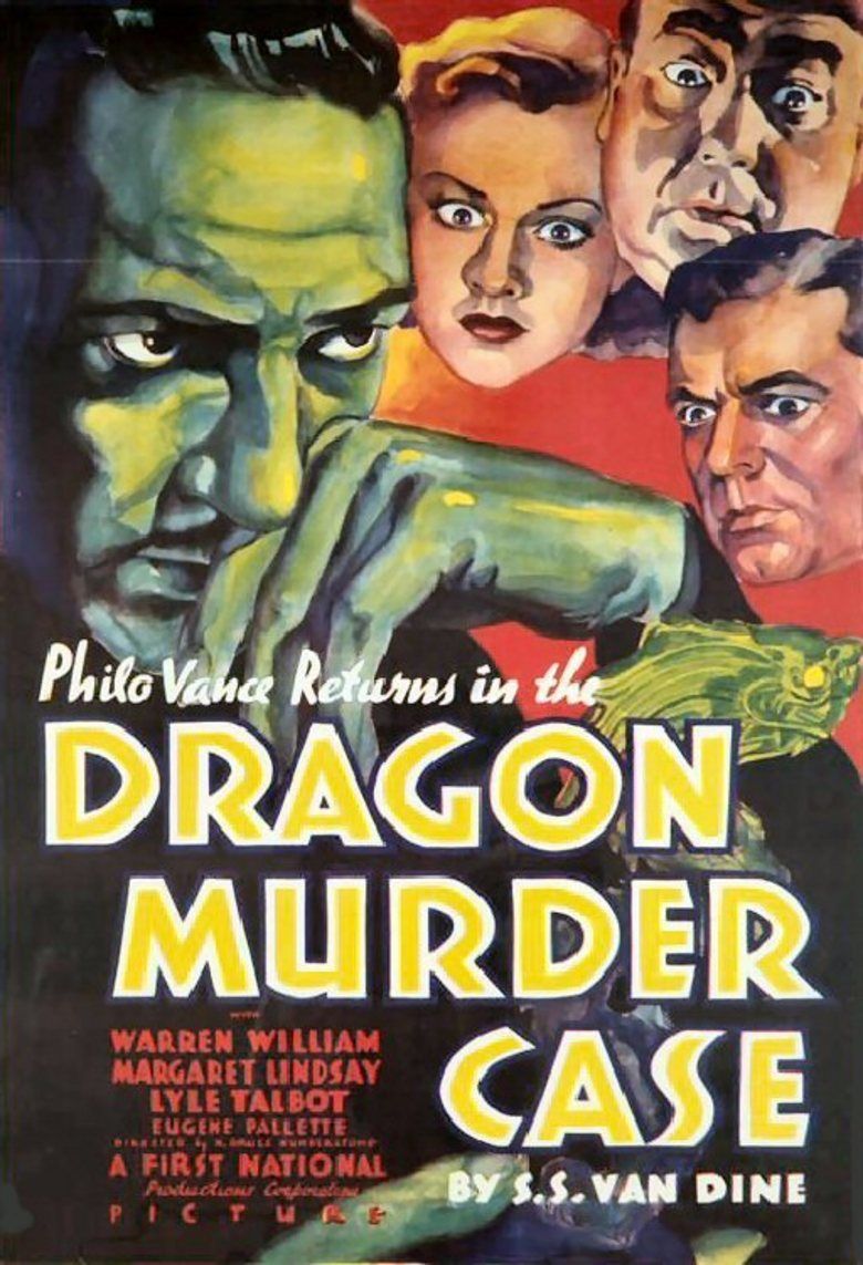 The Dragon Murder Case (film) movie poster