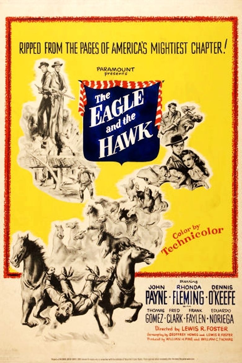 The Eagle and the Hawk (1950 film) movie poster