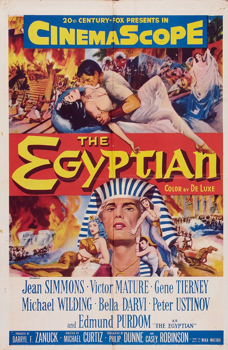 The Egyptian (film) movie poster