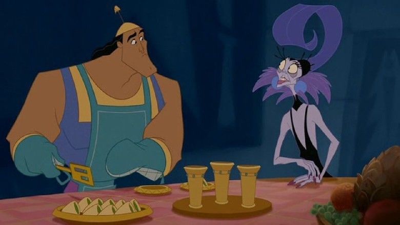 The Emperors New Groove movie scenes