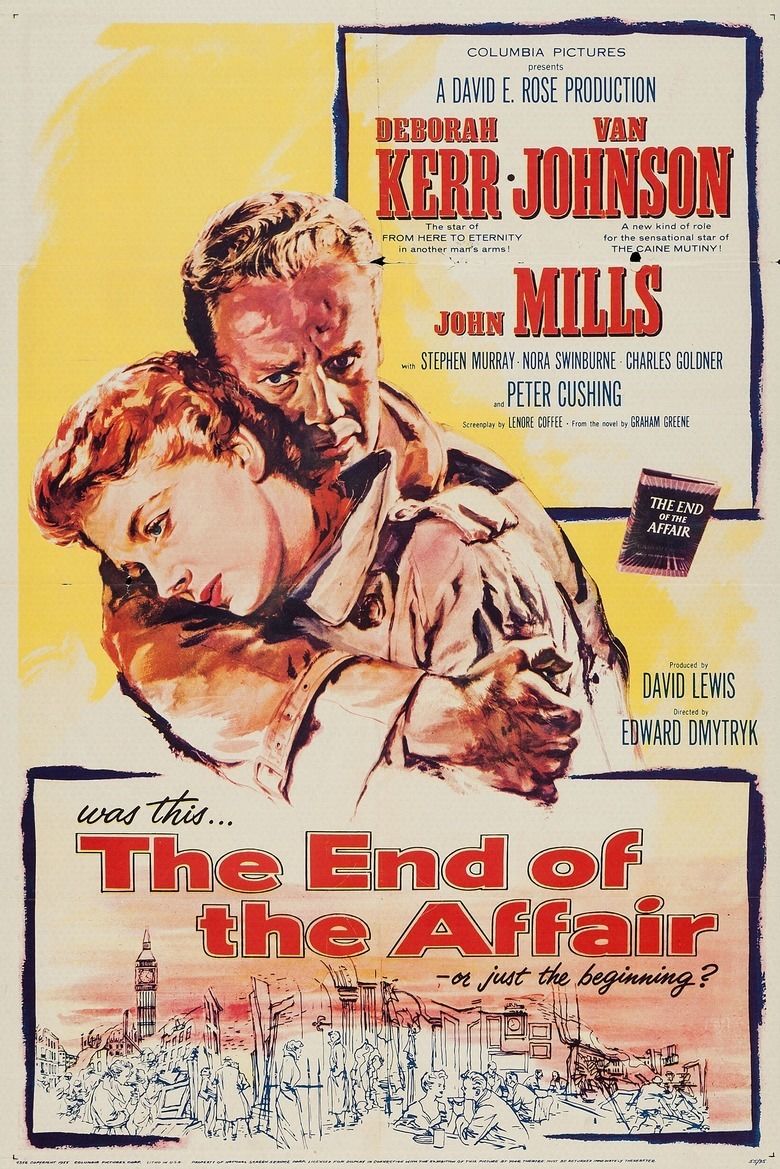 The End of the Affair (1955 film) movie poster