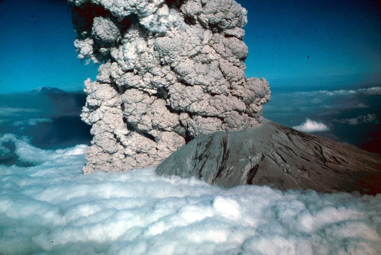 The Eruption of Mount St Helens! movie scenes