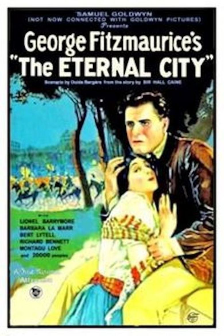 The Eternal City (1923 film) movie poster