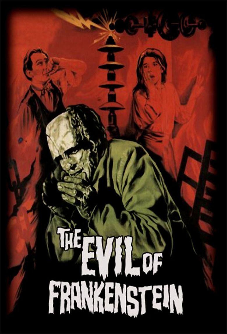 The Evil of Frankenstein movie poster