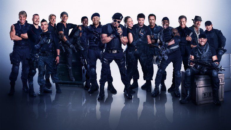 The Expendables 3 movie scenes