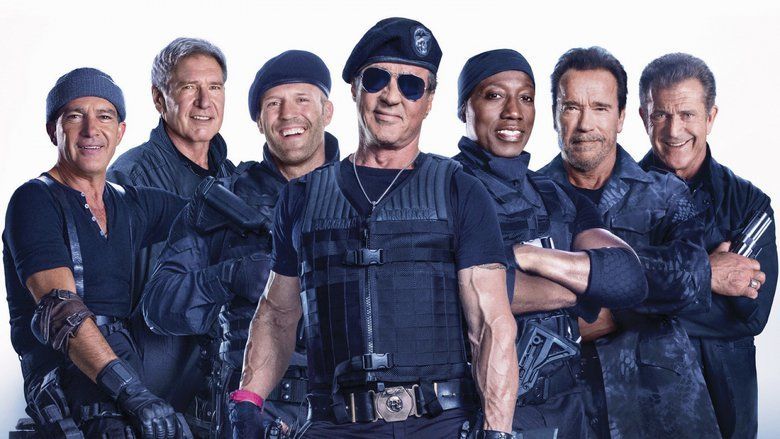 The Expendables 3 movie scenes