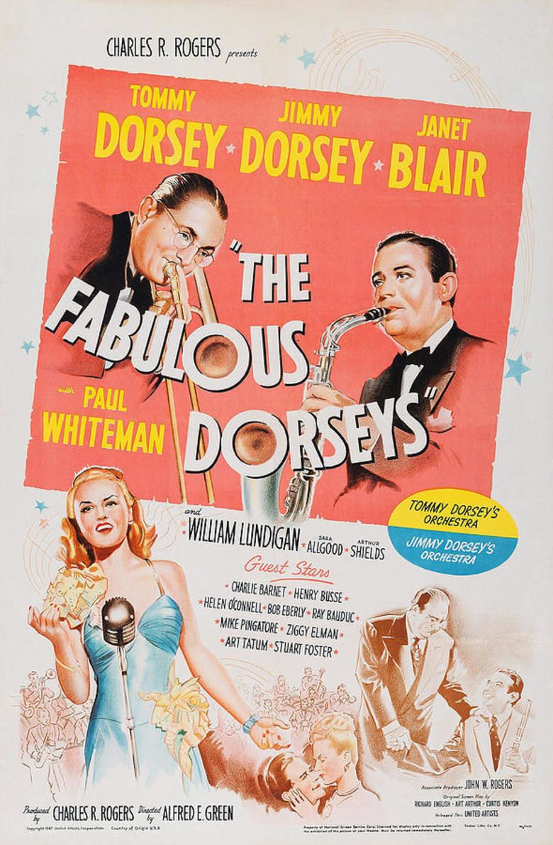 The Fabulous Dorseys movie poster