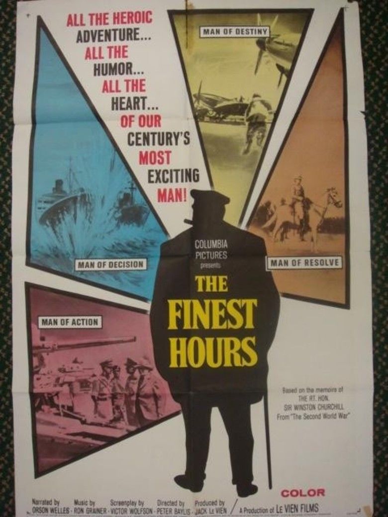 The Finest Hours (1964 film) movie poster