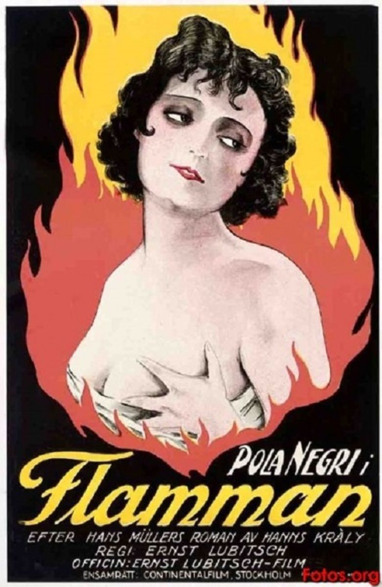 The Flame (1923 film) movie poster