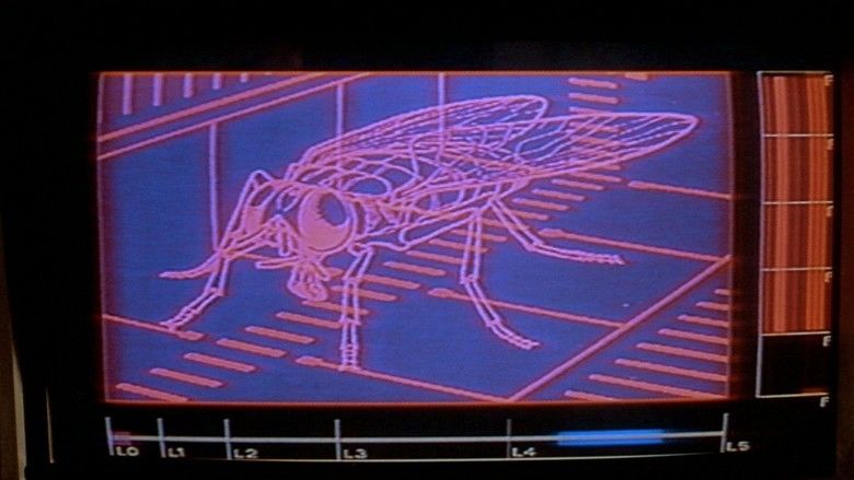 The Fly (1986 film) movie scenes