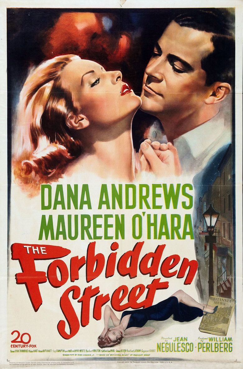 The Forbidden Street movie poster