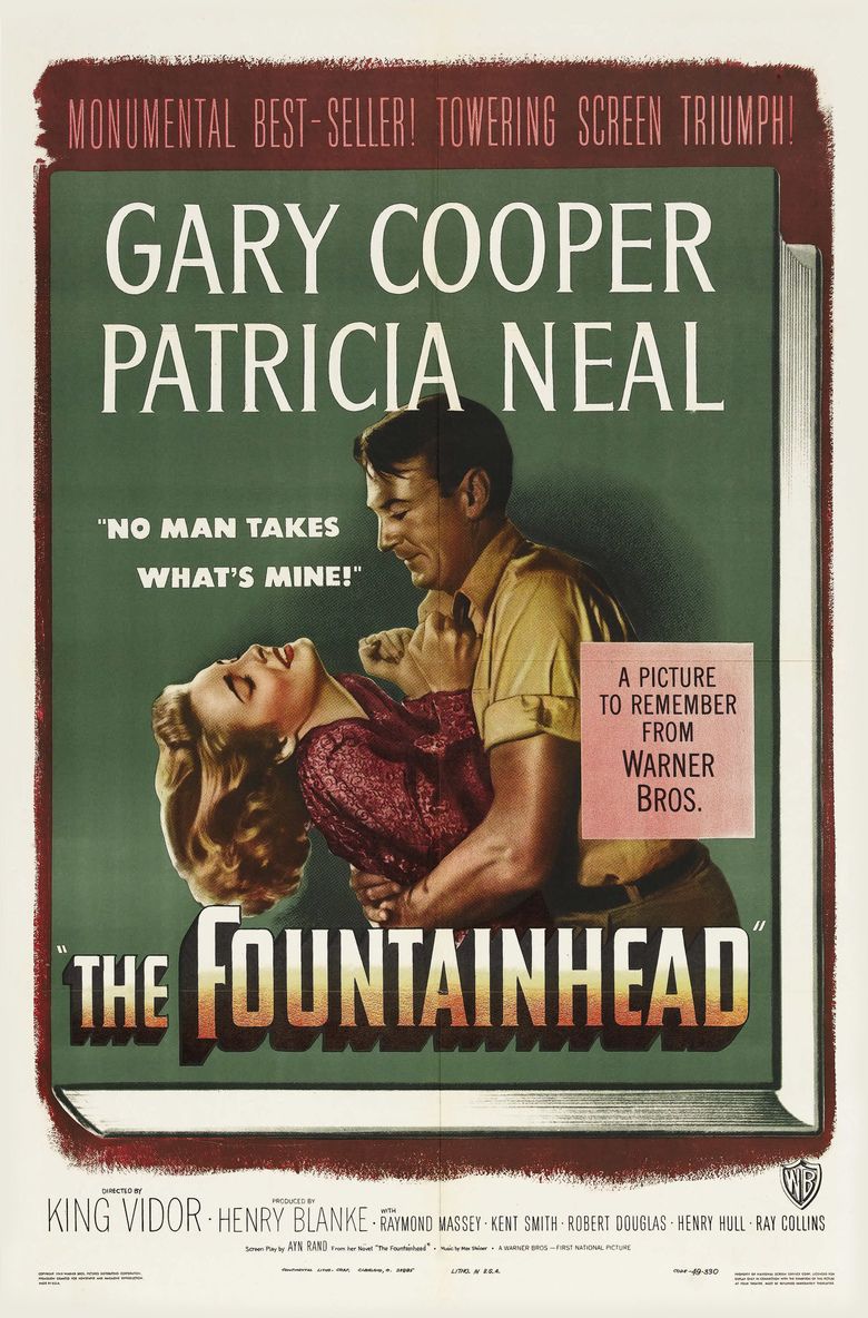 The Fountainhead (film) movie poster