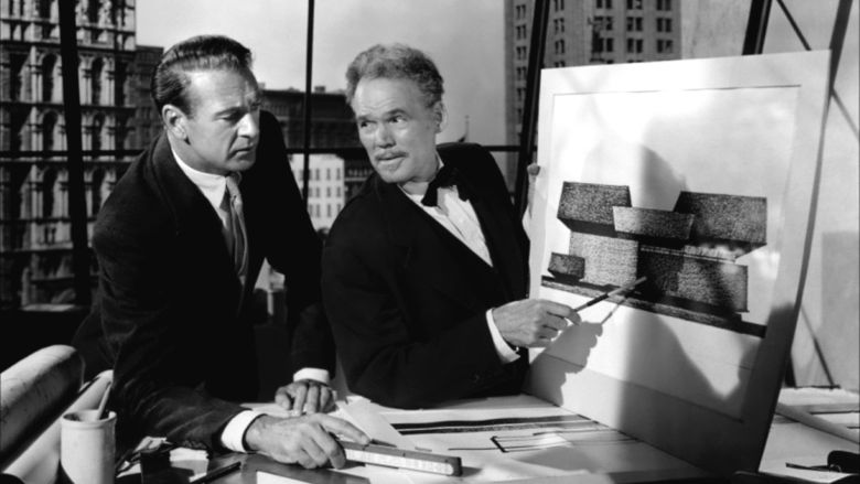 The Fountainhead (film) movie scenes