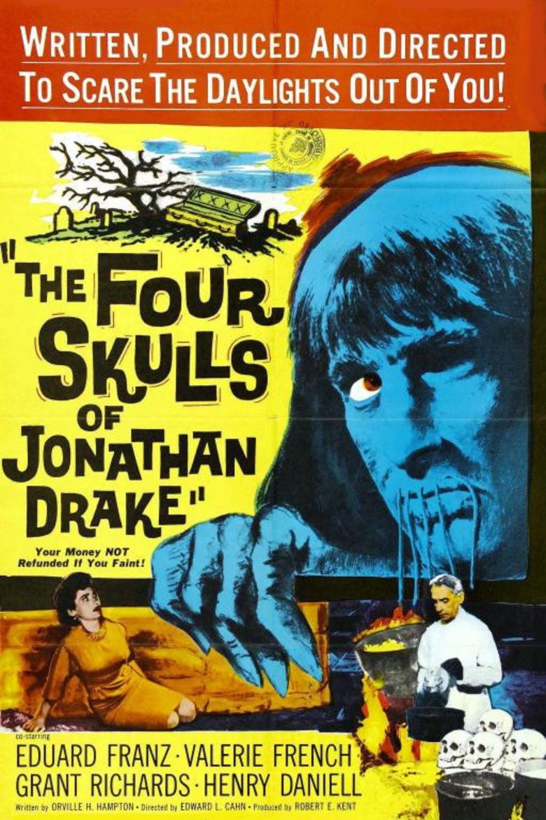 The Four Skulls of Jonathan Drake movie poster