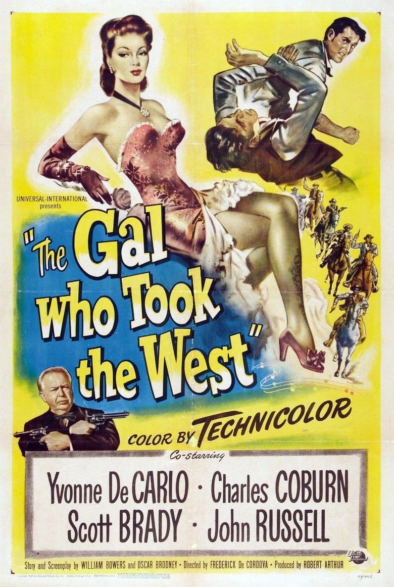 The Gal Who Took the West movie poster