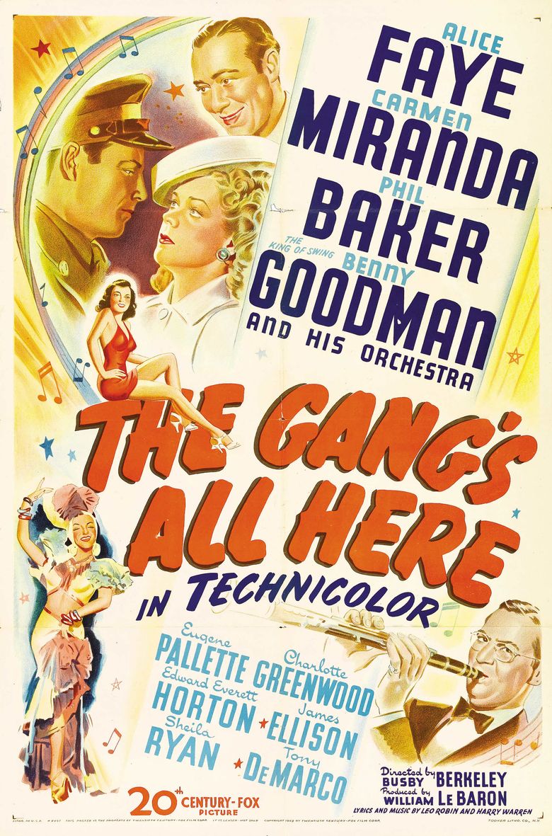 The Gangs All Here (1943 film) movie poster