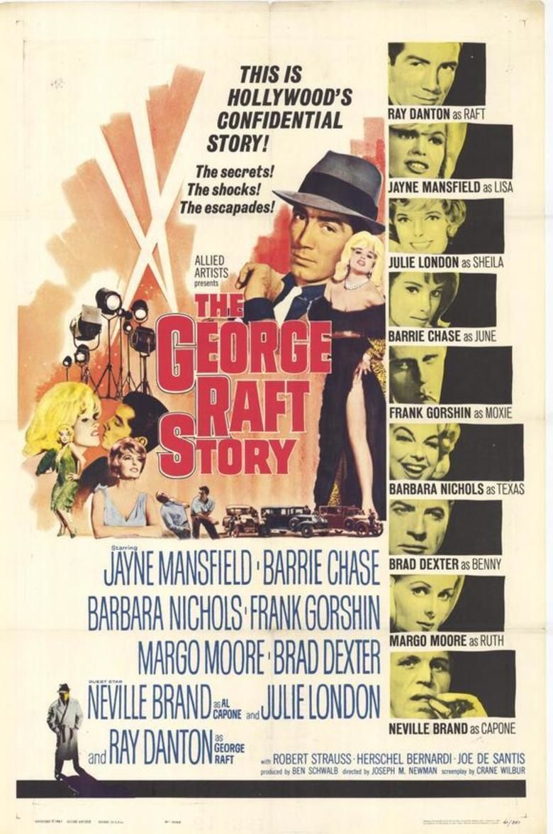 The George Raft Story movie poster