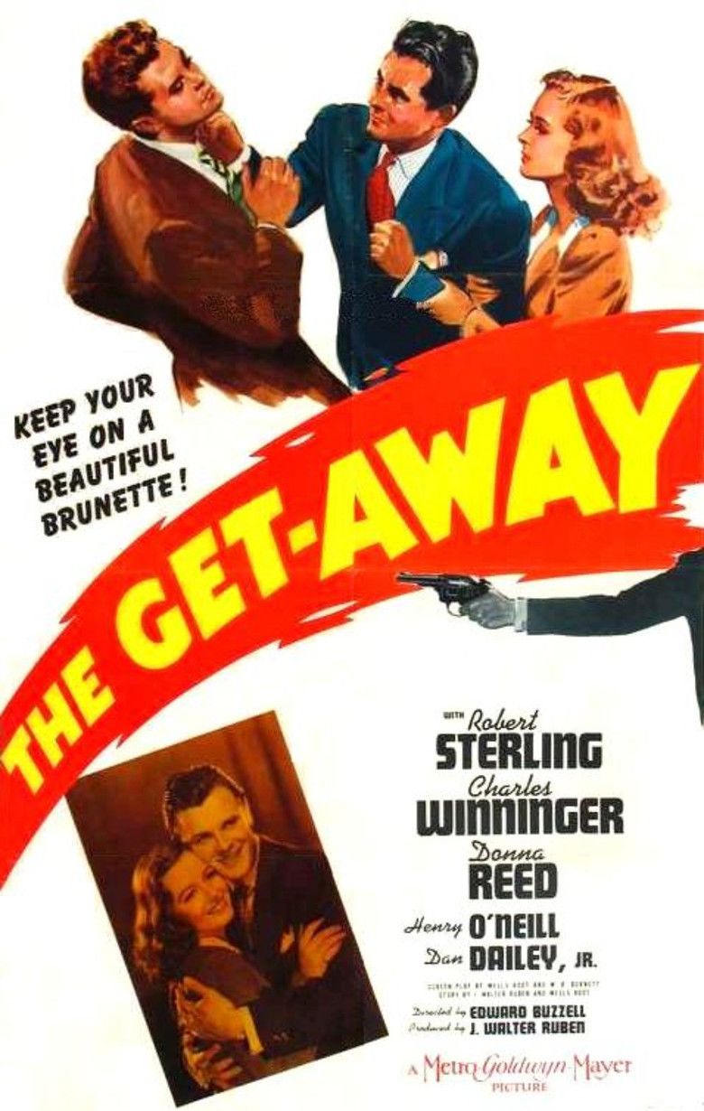 The Getaway (1941 film) movie poster