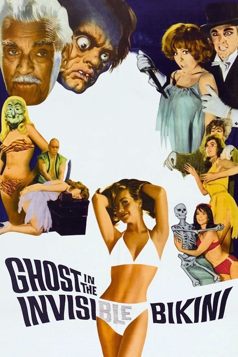 The Ghost in the Invisible Bikini movie poster