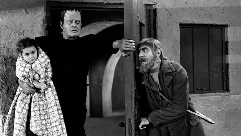 The Ghost of Frankenstein movie scenes
