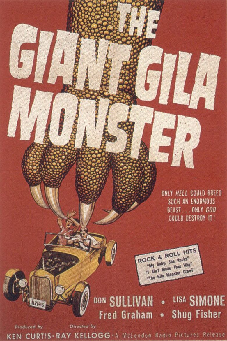 The Giant Gila Monster movie poster