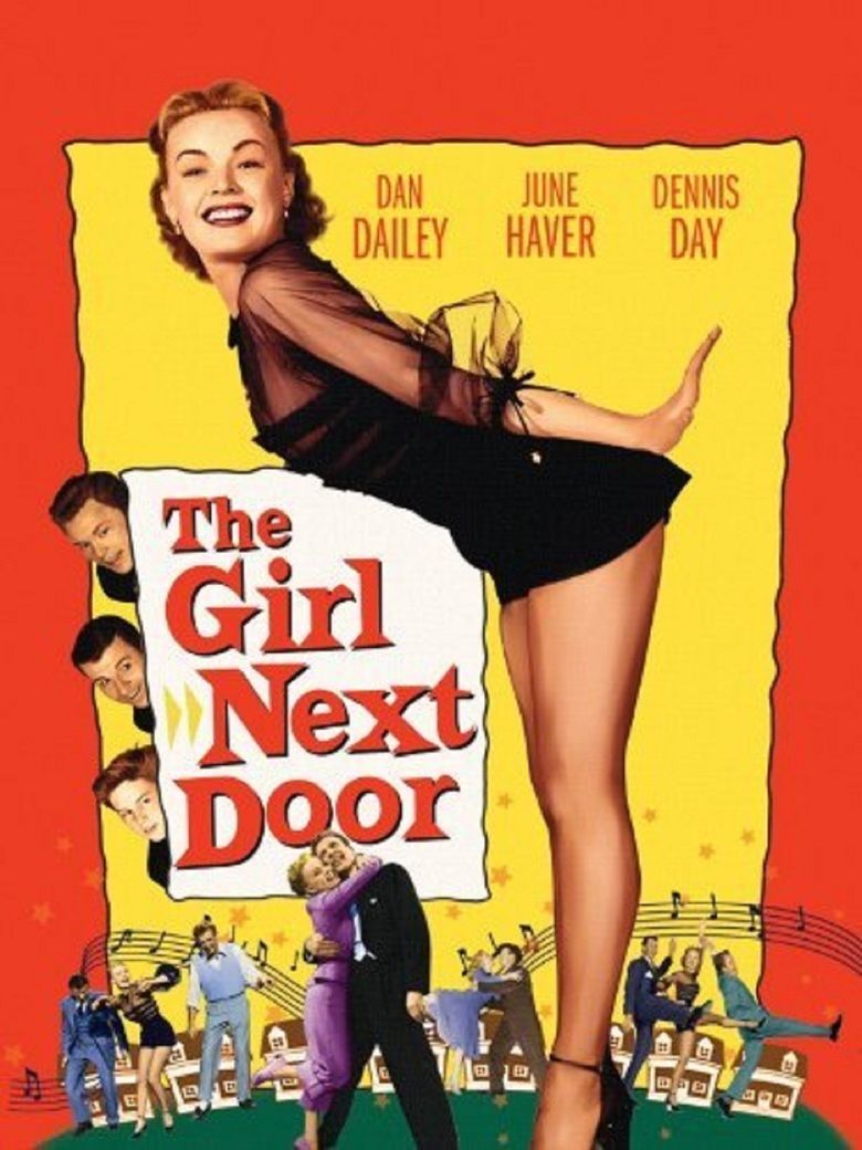 The Girl Next Door (1953 film) movie poster